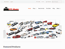 Tablet Screenshot of hycmodels.com